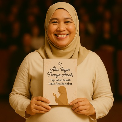 EBook aku ingin punya anak, tapi allah ingin aku untuk bersabar
